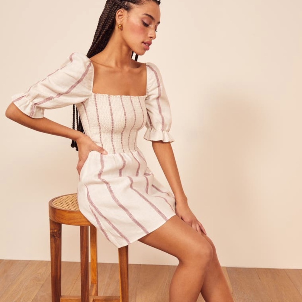 Reformation Cerise Dress